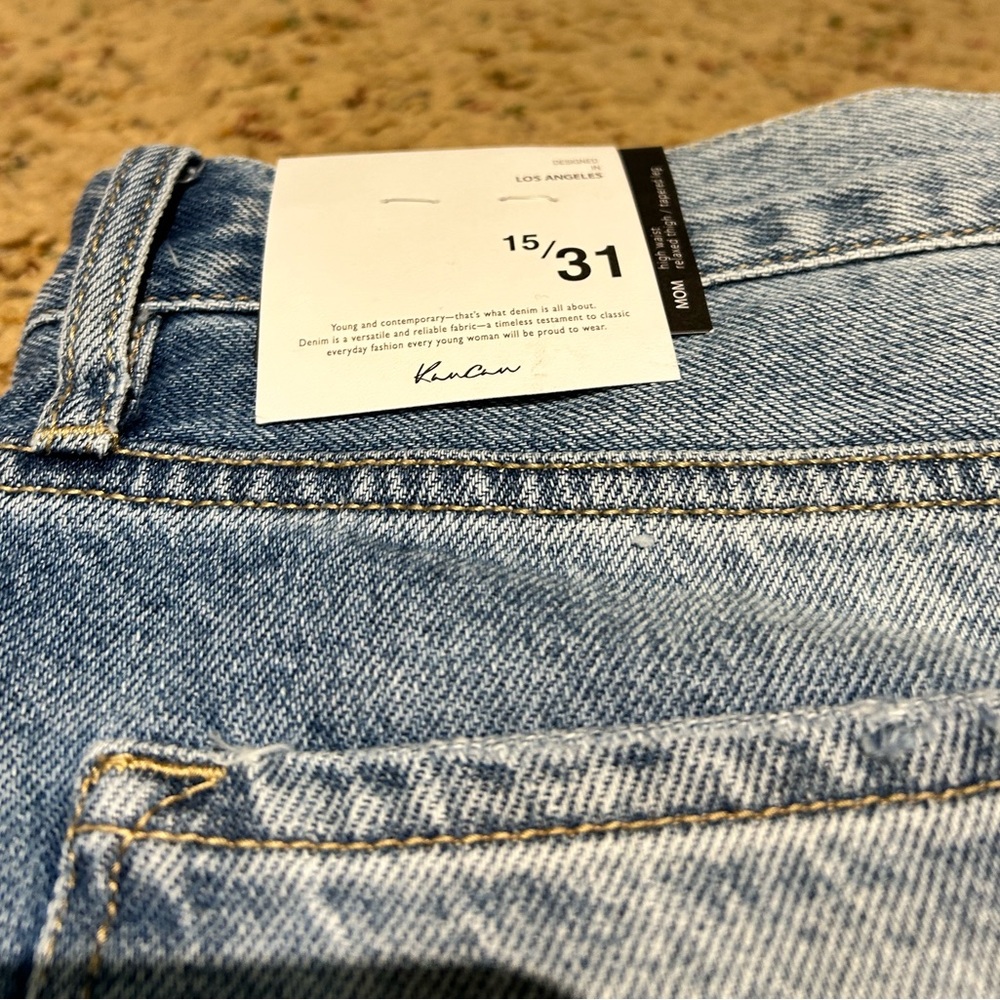 KanCan High Rise Mom Jean - Picture 2 of 2